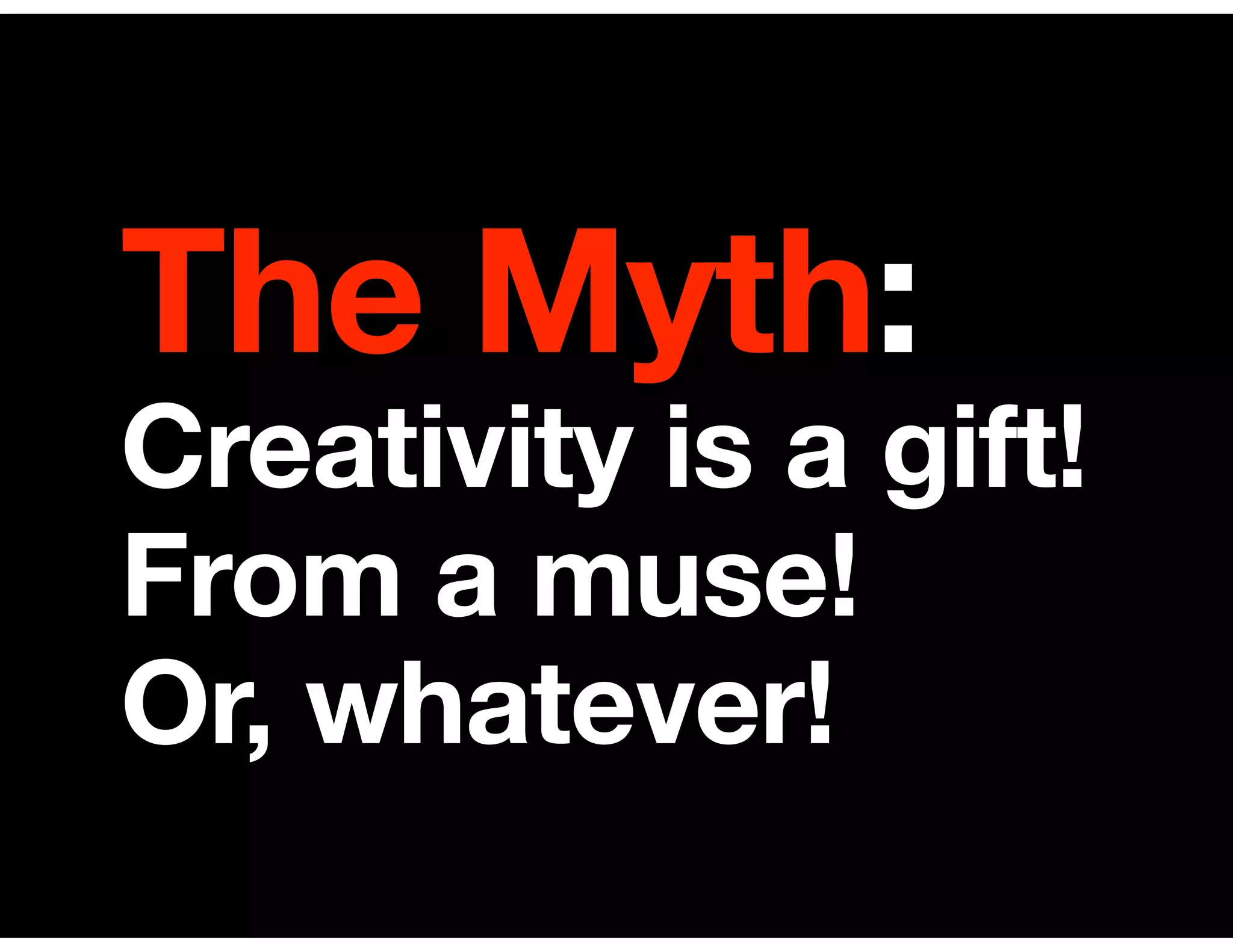 Towards Patterns for Creativity