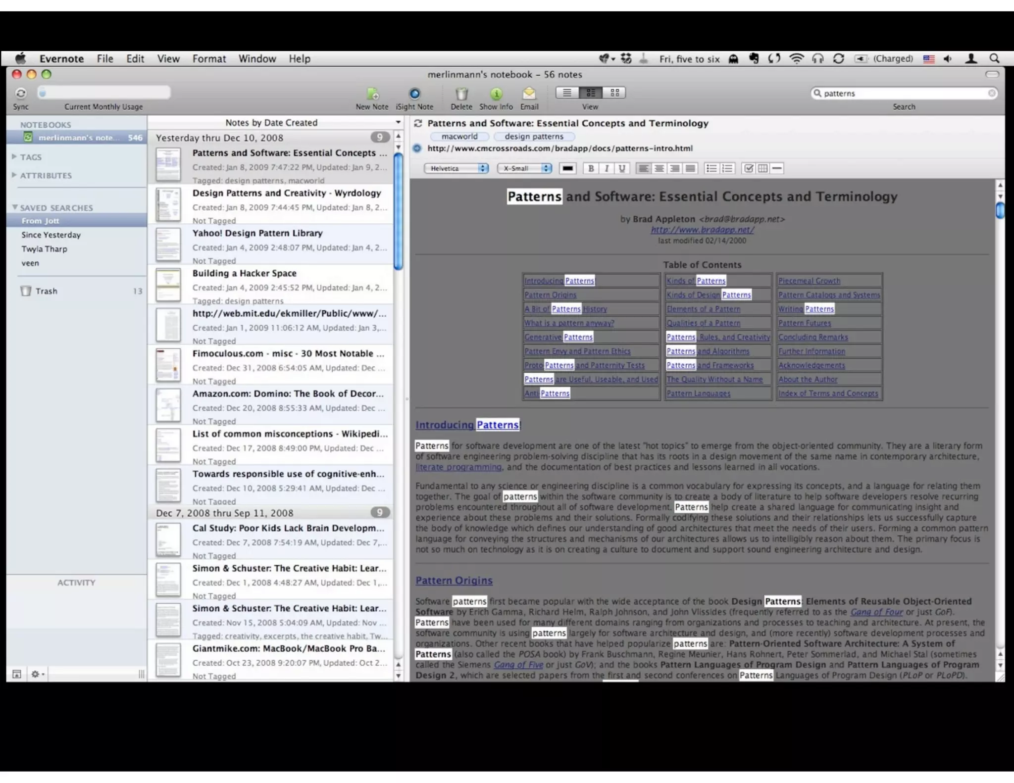 Towards Patterns for Creativity