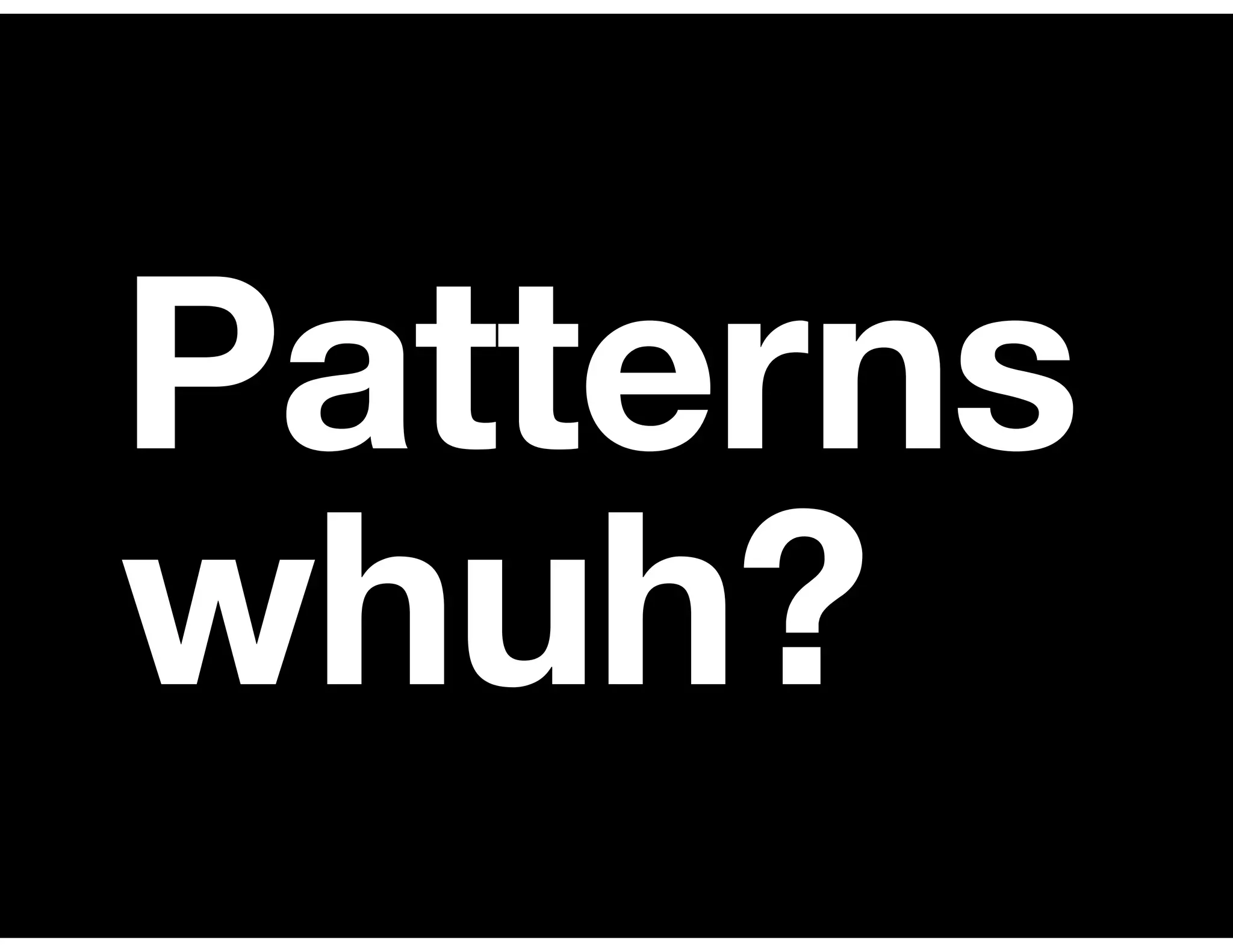 Towards Patterns for Creativity