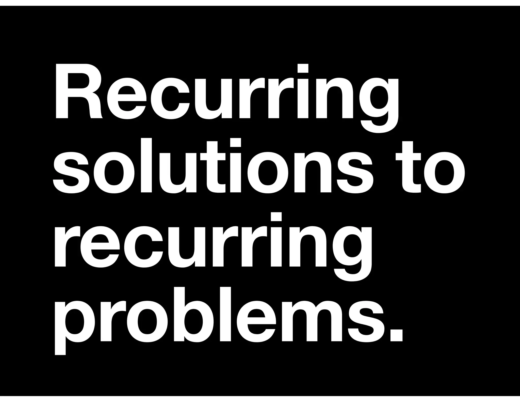 Towards Patterns for Creativity