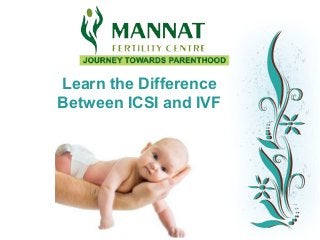 Learn the Difference
Between ICSI and IVF
 