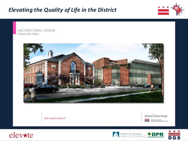 Elevating the Quality of Life in the District 
Elevating the Quality of Life in the District  
