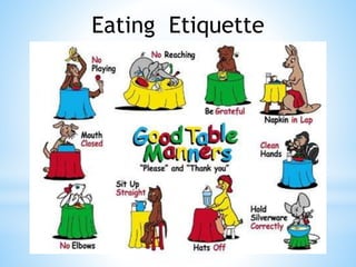Eating Etiquette
 