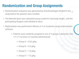 Mannitol used | PDF