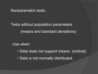 Mann Whitney U test | PPT