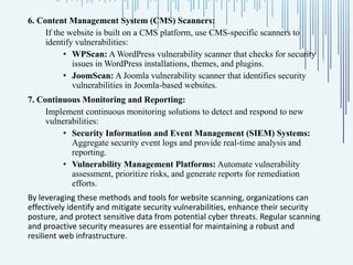 Website Vulnerability Assessment: Insights from a Boston Institute ...