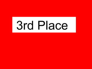 3rd Place