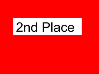 2nd Place