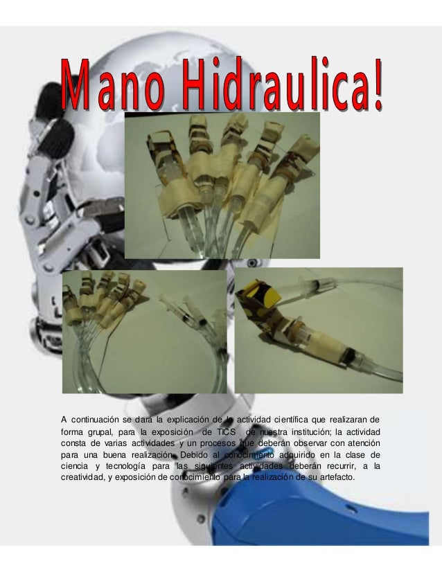 Mano hidraulica 5 pc