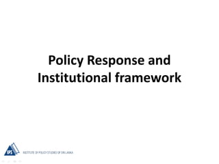 Transforming Food and Agriculture Systems to Improve Food Security and Nutrition in Sri Lanka