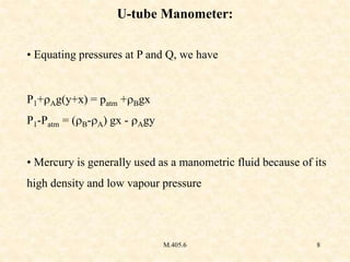 Density Manometer Manometers.pptx