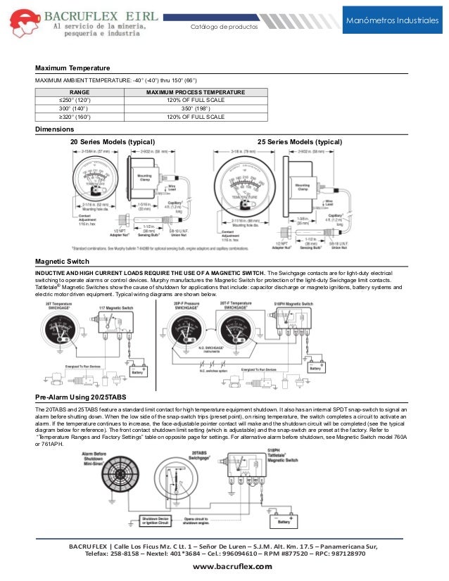 Murphy Swichgage Wiring Diagram Murphy Switch Wiring Diagram - Wiring Diagram Schemas