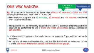 MANOVA .pptx | Physical Therapy | Wellness