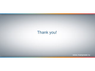 Thank you!




             www.manpower.ru
 
