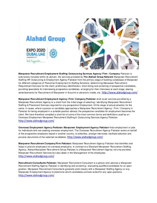 Manpower Recruitment Agencies In Pakistan Manpower Recruiting Best Re