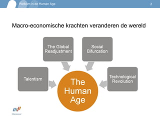 Macro-economische krachten veranderen de wereld 