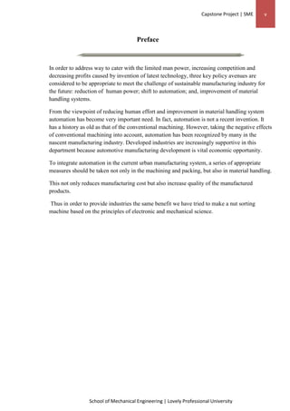 Mechanical Engineering project | PDF