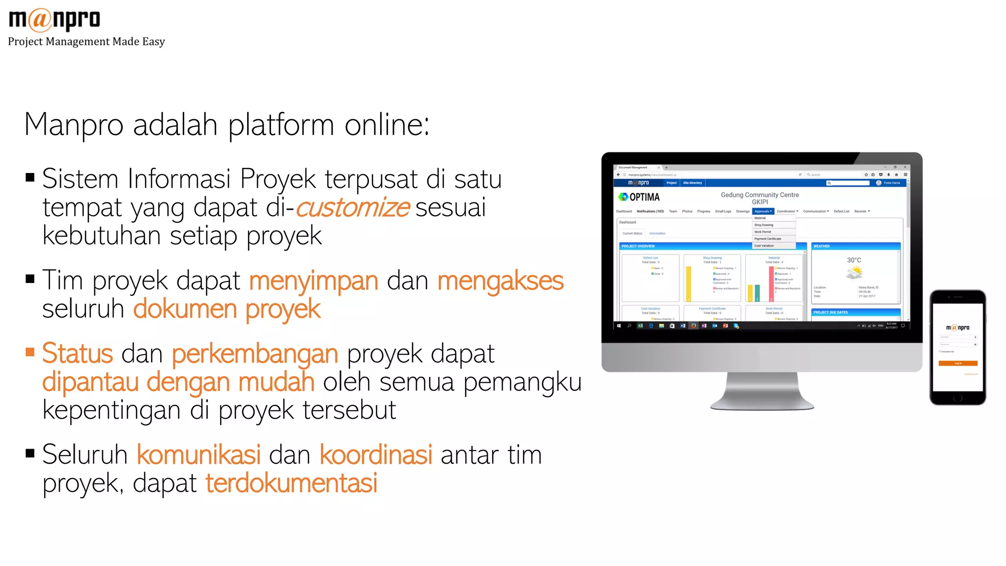 Manpro.id Software Manajemen Proyek Konstruksi untuk Owner, Kontraktor ...