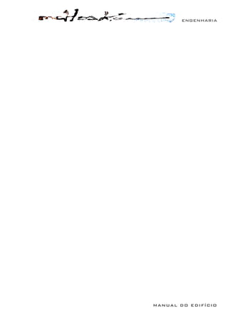 ENGENHARIA
MANUAL DO EDIFÍCIO
 