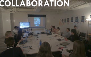 The interview
COLLABORATION
 