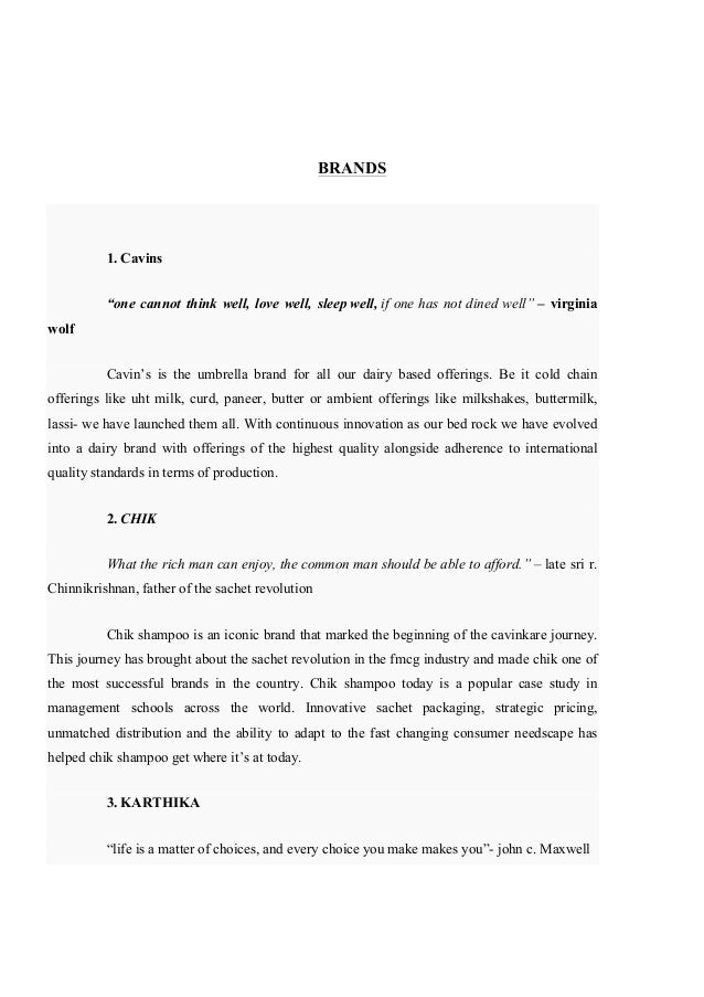 Consumer buying behaviour case study pdf where to buying dissertation consumer