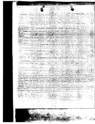 Mantell accident report jan 7, 1948
