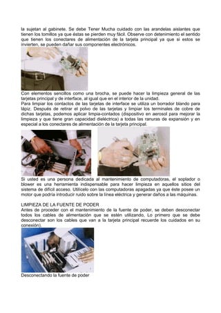 Mantenimiento preventivo