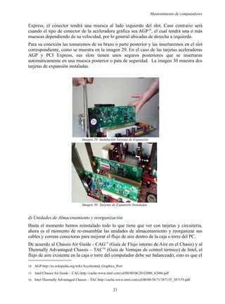 Universidad del Cauca - Computadores Para Educar
flujo de entrada frontal de aire sea igual al flujo de salida posterior, ...
