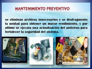 Mantenimiento de computo