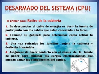 Mantenimiento de computo