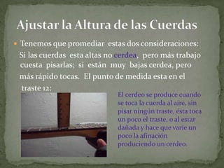 Si hay MAS distancia  girar en    sentido horario.Si hay MENOS distancia girar     en sentido anti-horario.Siempre hay que empezardándole  en sentido    anti-horario  para  ver   si vamos en la direccióncorrecta o no. Como sabemos que  estamos     moviendo madera por mediación de un hierro cada    vuelta dejamos unos minutos para que responda la   madera.