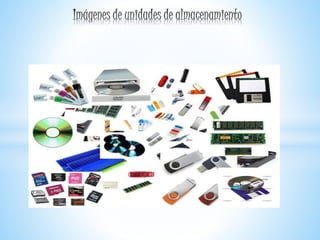 mantenimiento y unidades de almacenamiento 