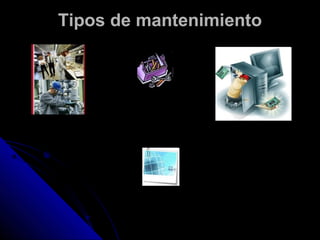 Tipos de mantenimientoTipos de mantenimiento
 