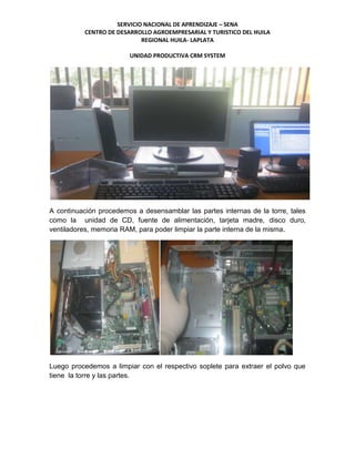 Mantenimiento el salado