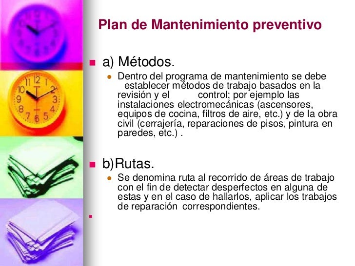 Mantenimiento hoteles