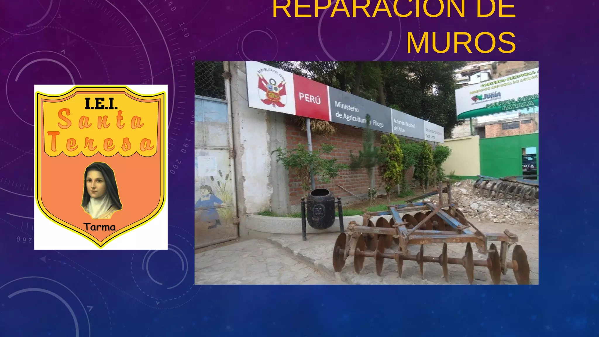 REPARACIÓN DE
MUROS