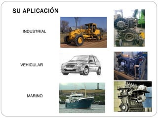 SU APLICACIÓN


  INDUSTRIAL




  VEHICULAR




    MARINO
 