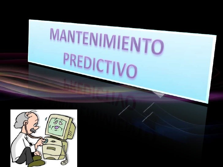 mantenimiento predictivo letter of recommentation