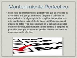 Manteniminto correctivo de software | PPT