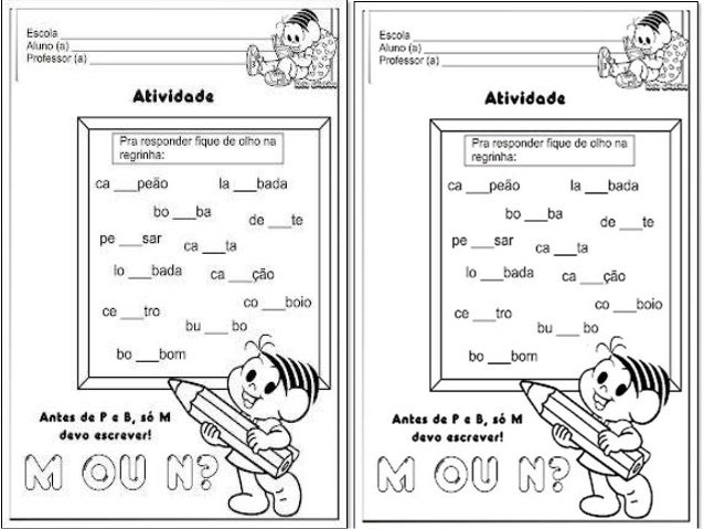 m antes de p e b m antes de p e b