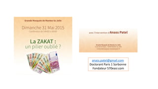 •
anass.patel@gmail.com
Doctorant Paris 1 Sorbonne
Fondateur 570easi.com
 