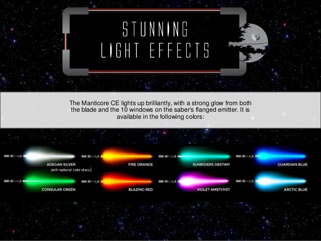 manticore collector s edition lightsaber by ultra sabers
