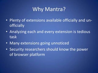 Why ?Why Mantra
