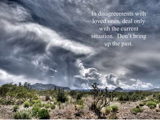 A loving atmosphere in your home  is the foundation for your life.