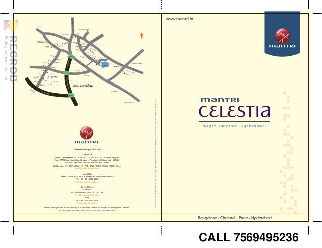 mantri celestia gachibowli hyderabad brochure price location