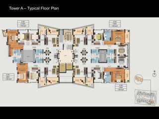 Tower A – Typical Floor Plan

 