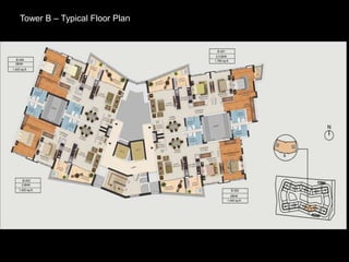 Tower B – Typical Floor Plan

 