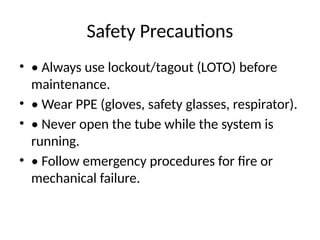 Mantube Conveyor belt SOP presentation 2025.pptx