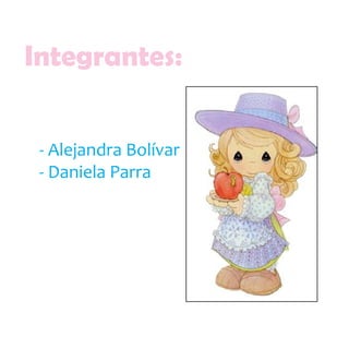 Integrantes:


 - Alejandra Bolívar
 - Daniela Parra
 