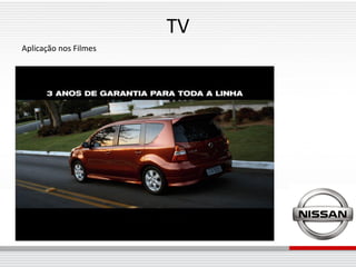 TV
Aplicação nos Filmes
 
